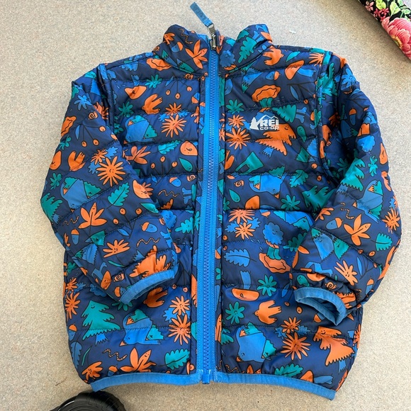 REI Other - REI Kids Puffer Jacket - Blue and Orange